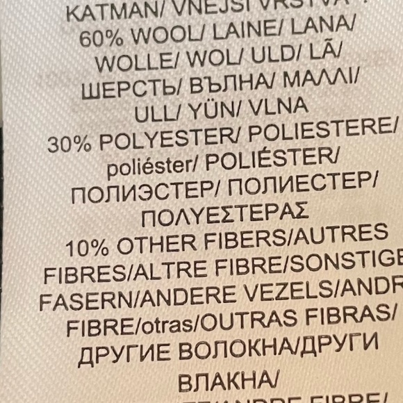 Ralph Lauren Wool mid length coat 🧥 grey/black - Picture 15 of 16